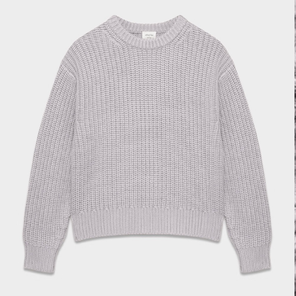 Wilfred Free Lavender Knit Sweater